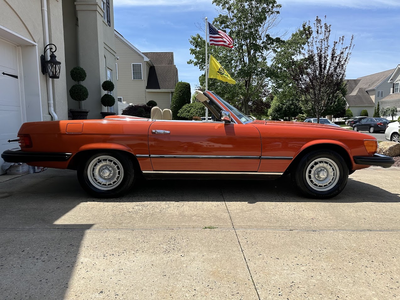 1978 Mercedes-Benz 450SL - Interior
