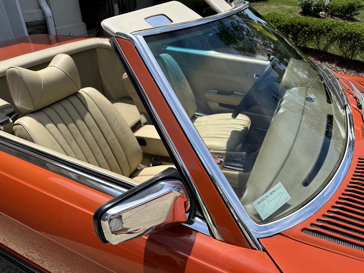 1978 Mercedes-Benz 450SL - Interior