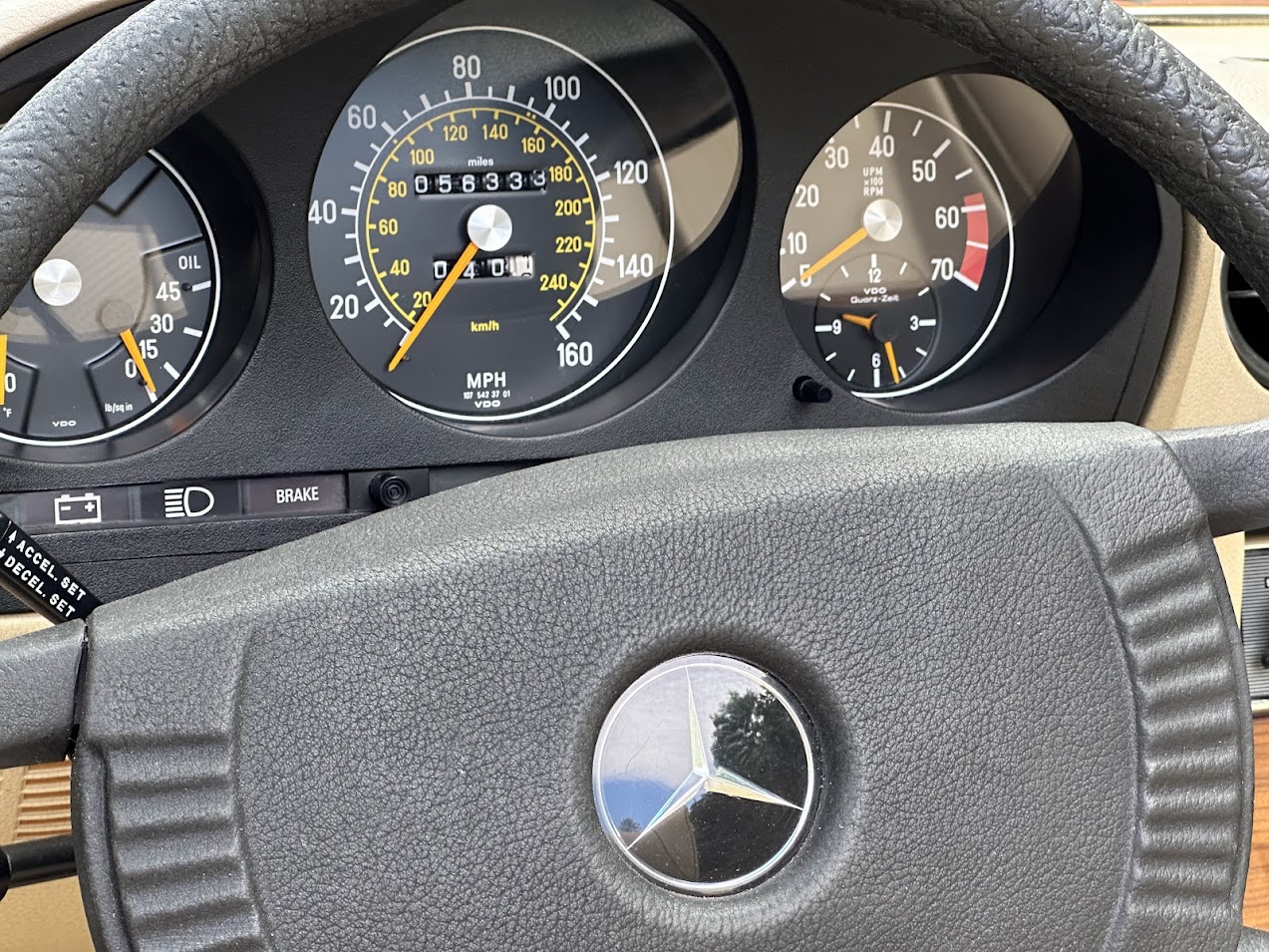 1978 Mercedes-Benz 450SL - Interior
