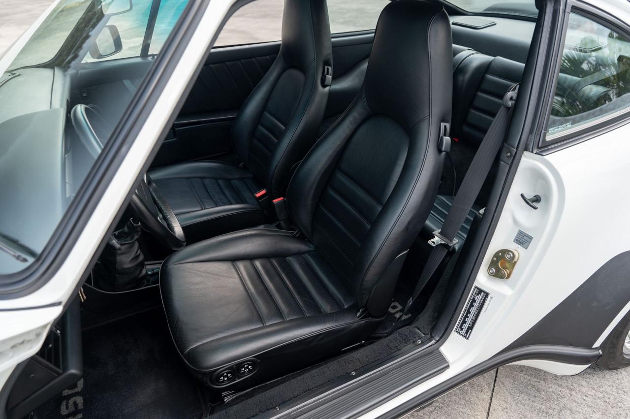 1988 Porsche 911 Turbo (930) — Driver Seat