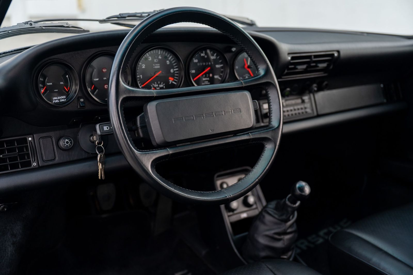 1988 Porsche 911 Turbo (930) — Steering Wheel