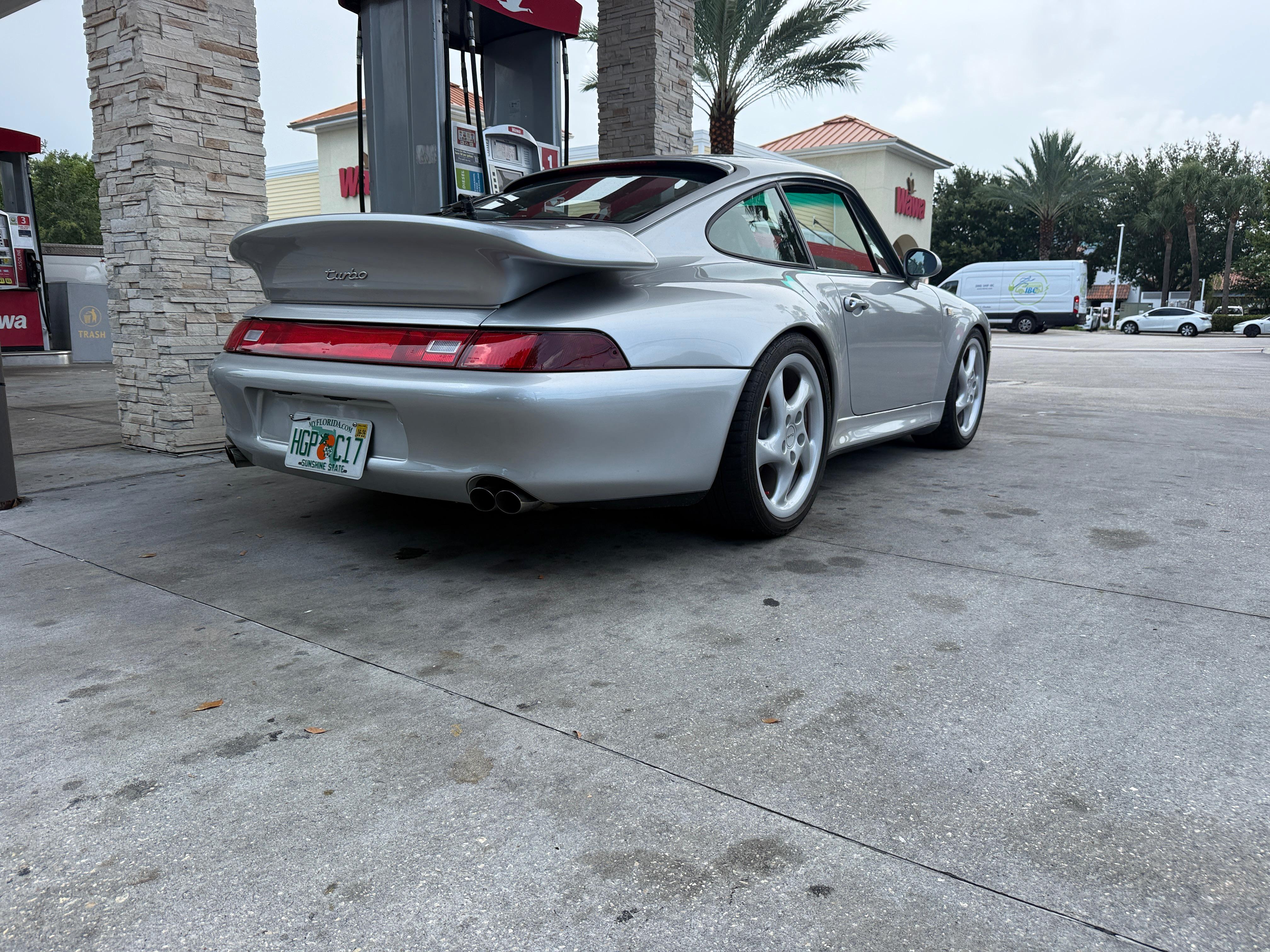 1998 Porsche 911 Turbo S WLS2 gris - exterior 12